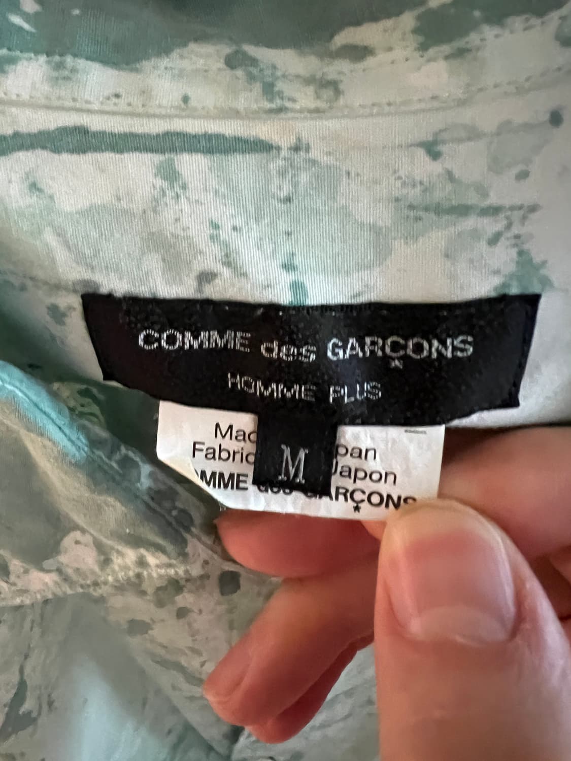 꼼데가르송 옴므 플러스 셔츠 상품이미지3