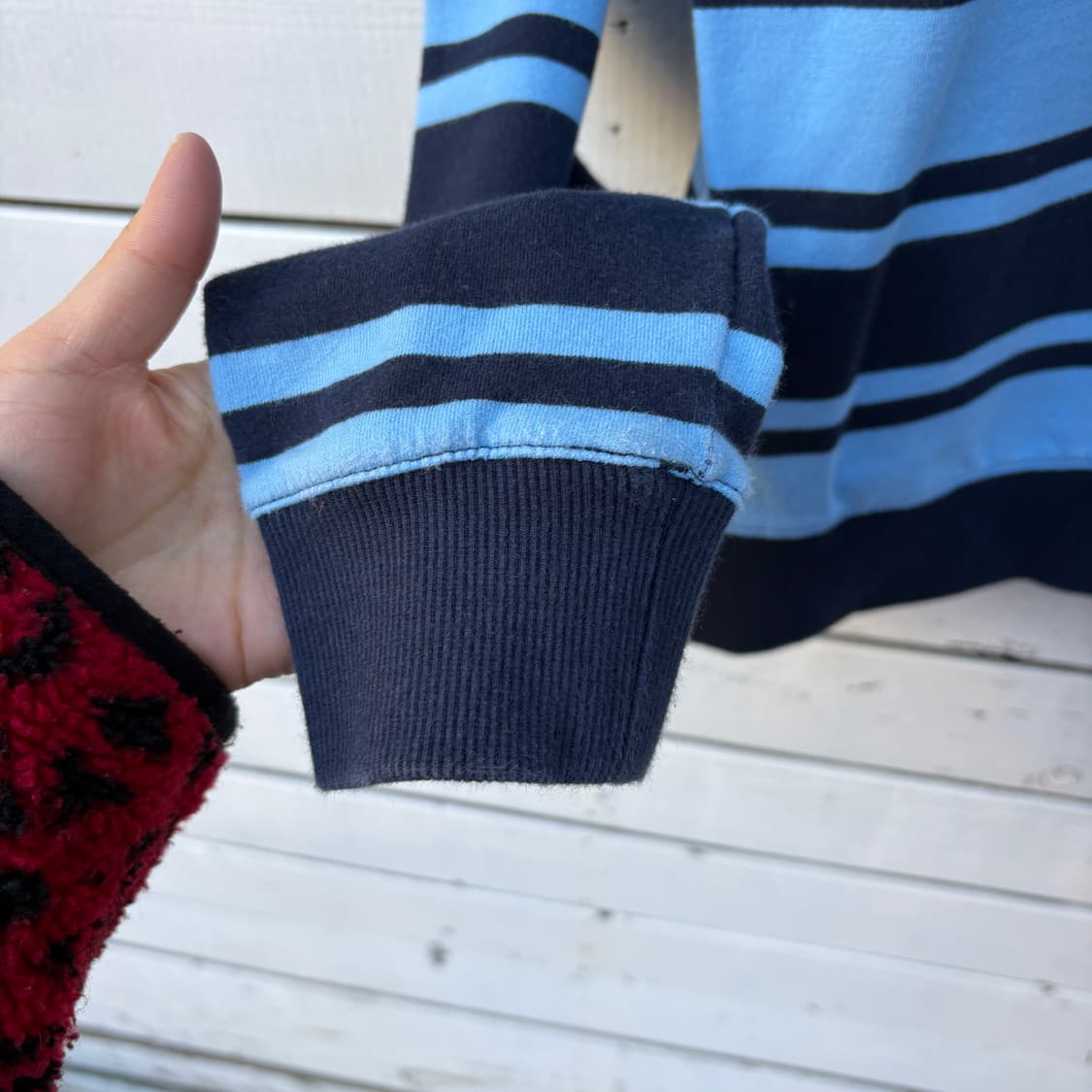 Adidas 아다다스 y2k 스트라이프 후드집업 상품이미지8