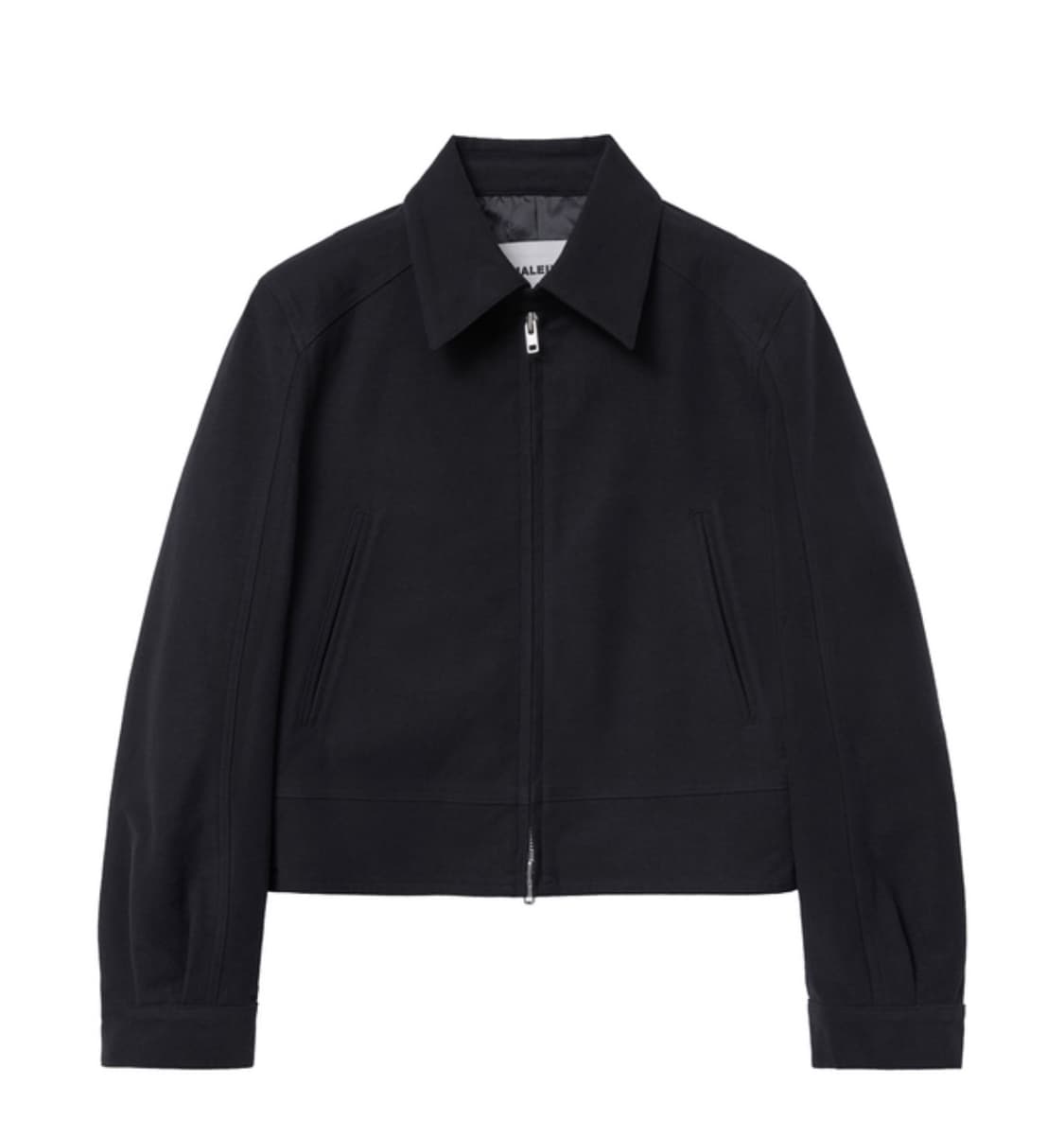 (새상품) 알렌느 3D 몰스킨 숏자켓 블랙 상품이미지1