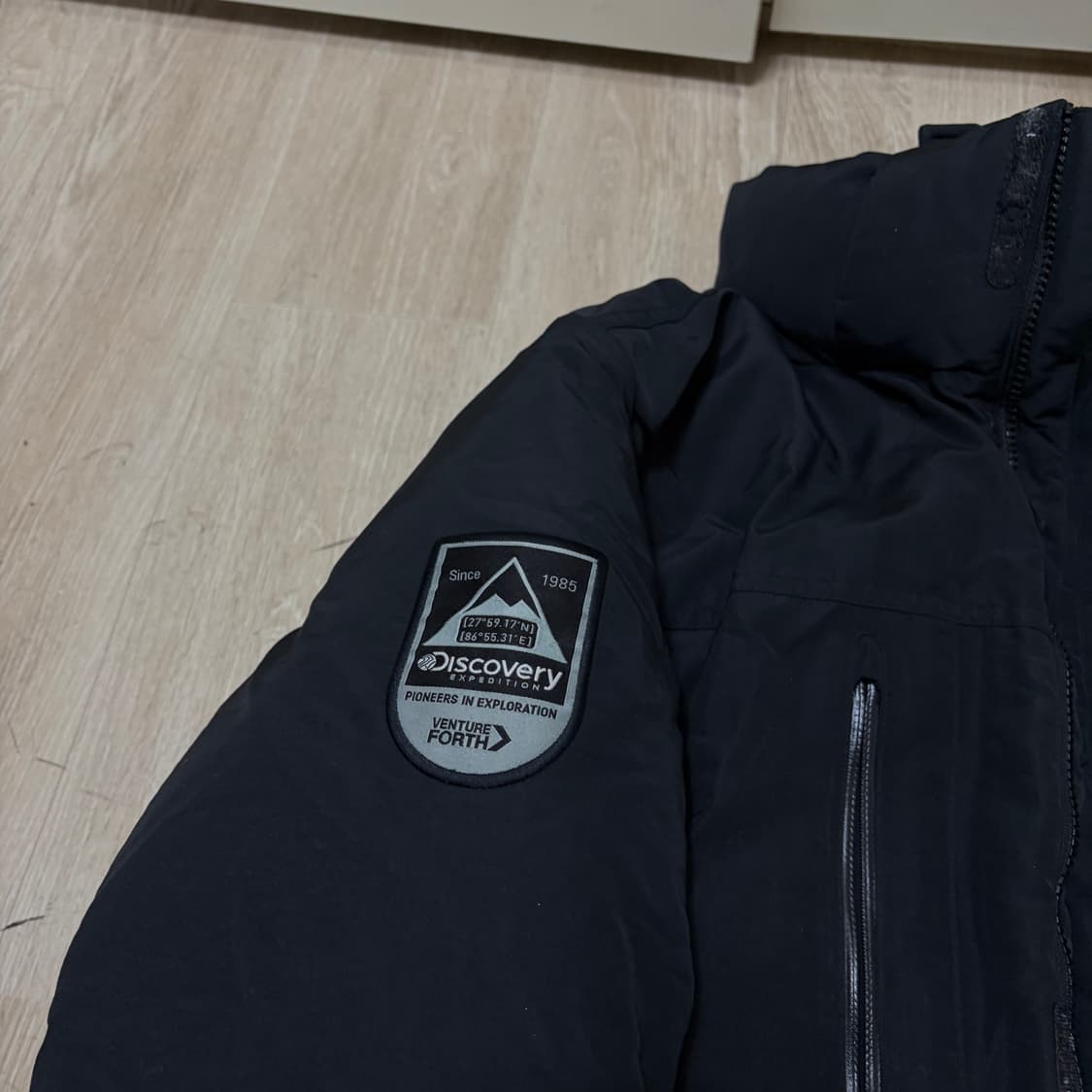 디스커버리 남성 와펜 덕다운 헤비 패딩 XXL/110  상품이미지3