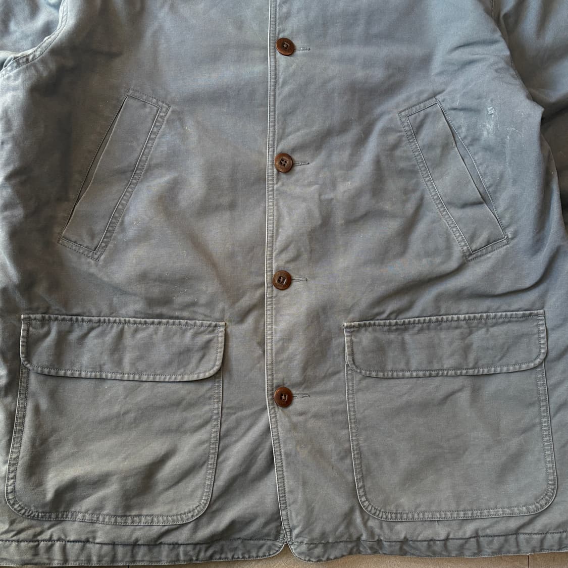 L.L.bean 엘엘빈 블루 헌팅 자켓 상품이미지2