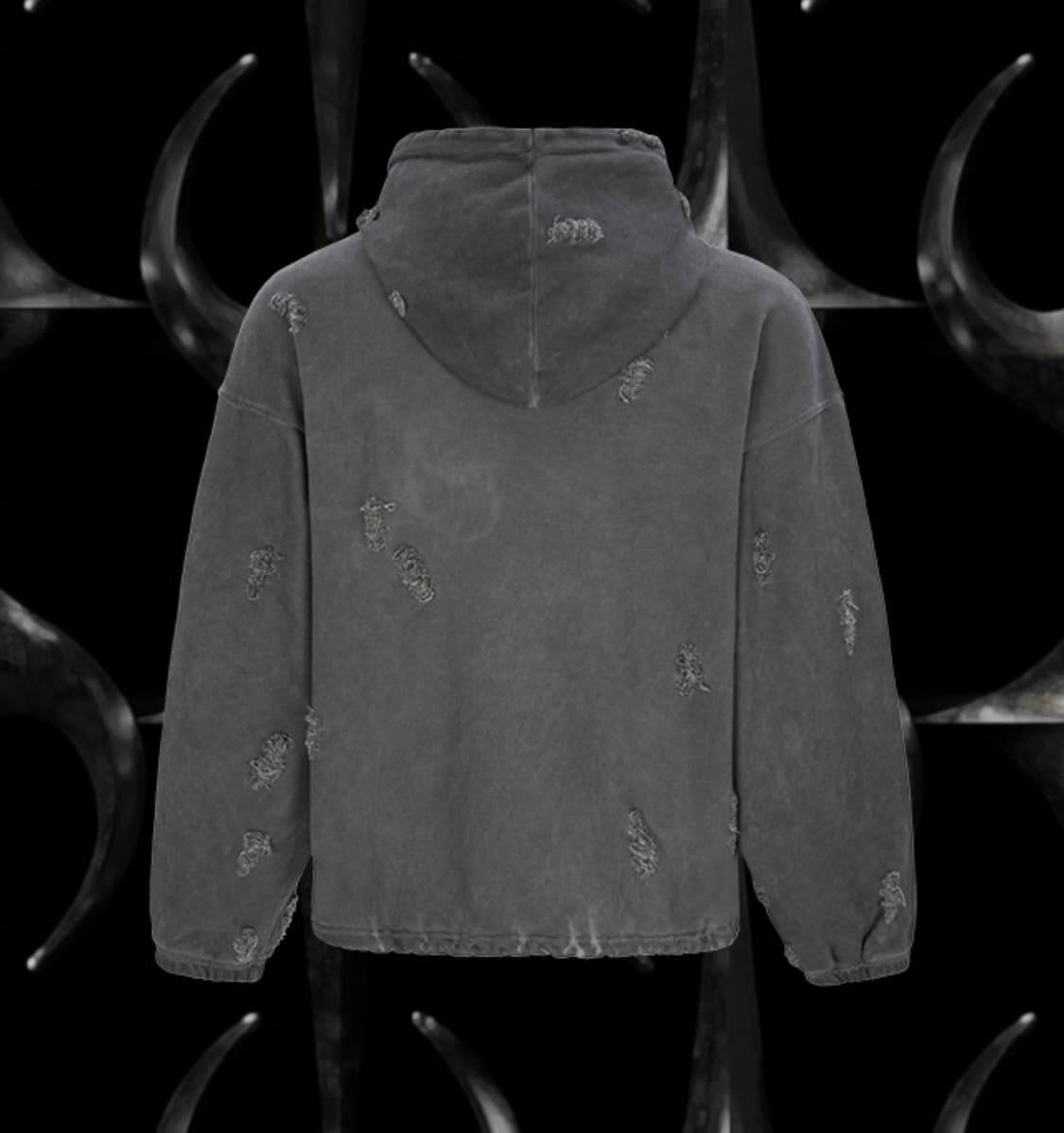 떠그클럽 락 후디 (rock hoodie) 그레이 -3size- 새상품 상품이미지2