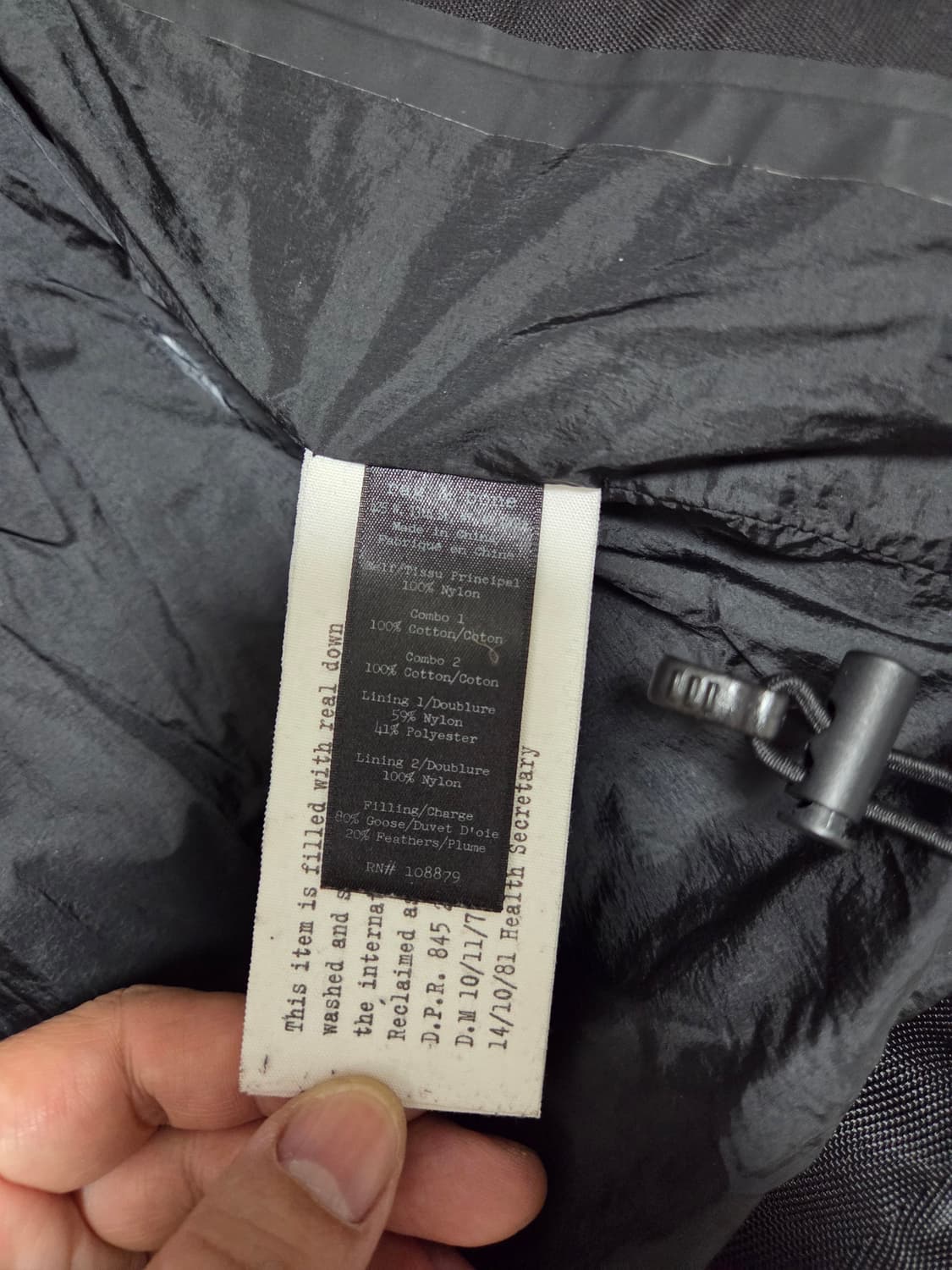 래그 앤 본 구스 다운 후드 패딩 상품이미지10