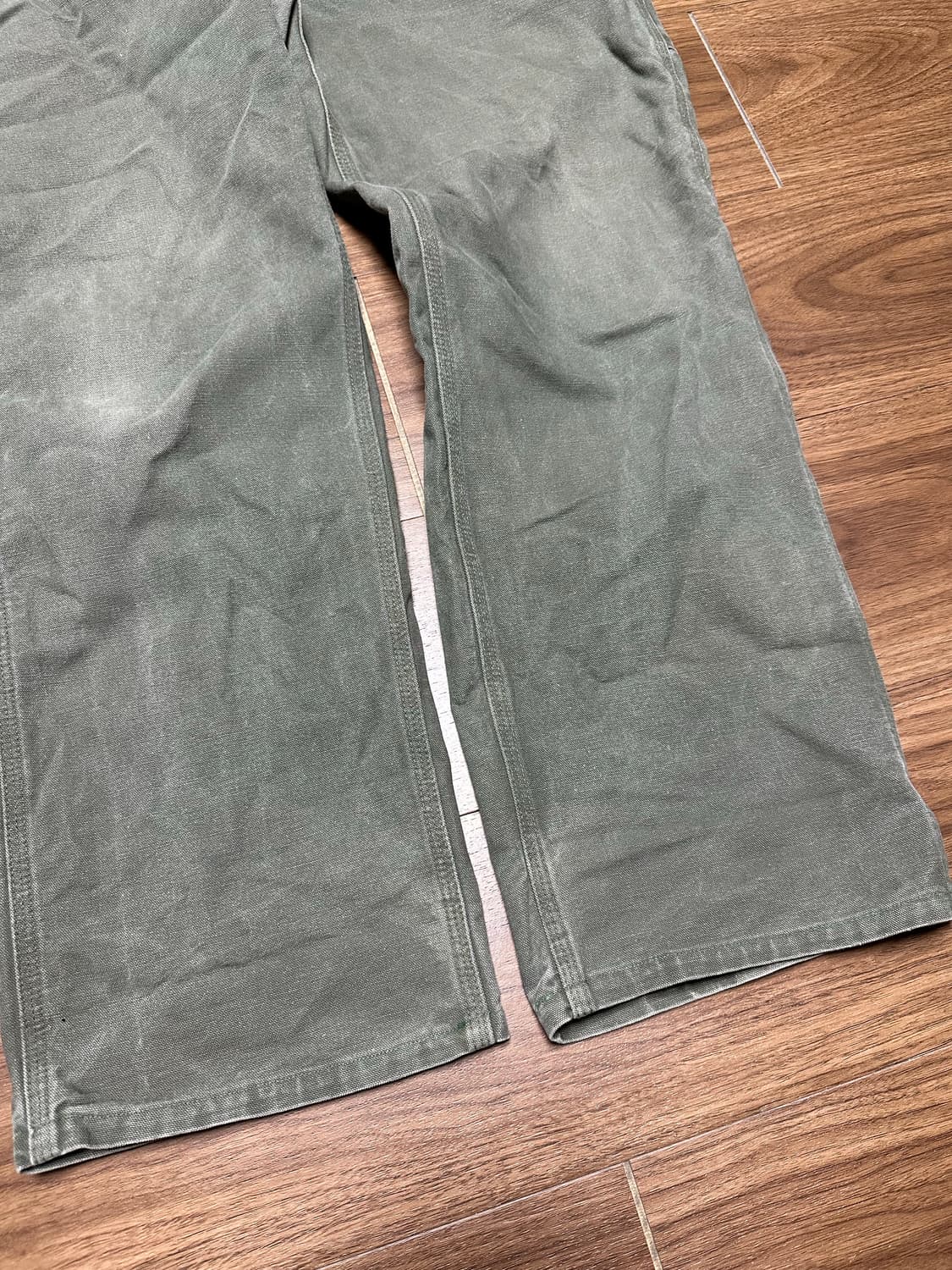 OG 빈티지 칼하트 카펜터 워크팬츠 B11 모스그린 상품이미지5