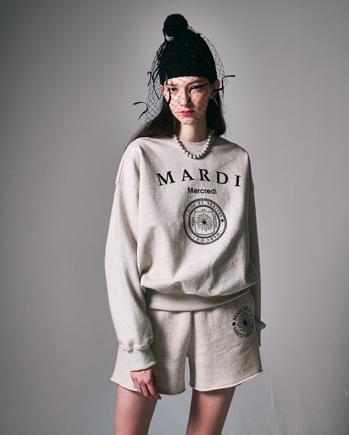 마르디 메크르디 맨투맨 티셔츠 상품이미지2