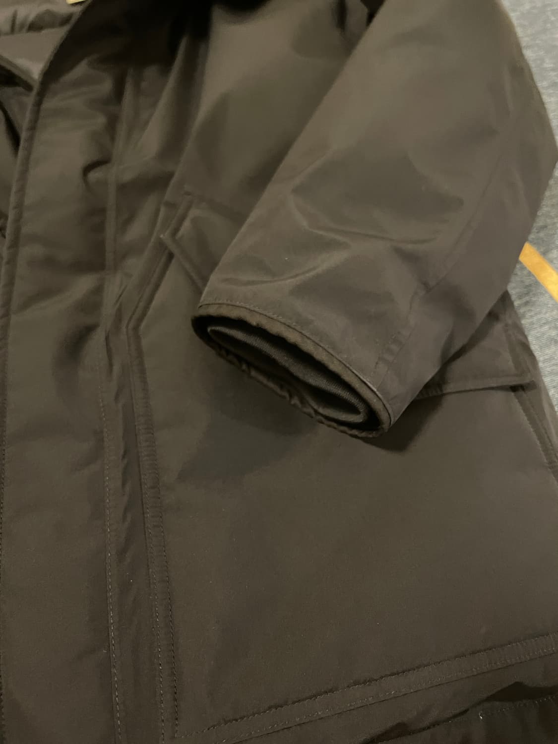 나나미카 고어텍스 다운코트 네이비 M 상품이미지5