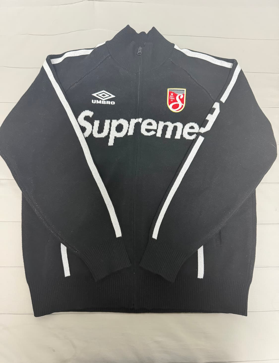 슈프림 엄브로 니트집업 S 사이즈 상품이미지1