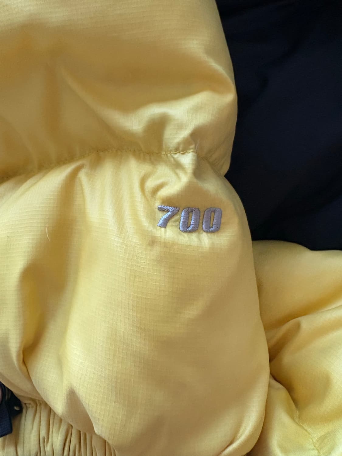 노스페이스 700 노랑 상품이미지4