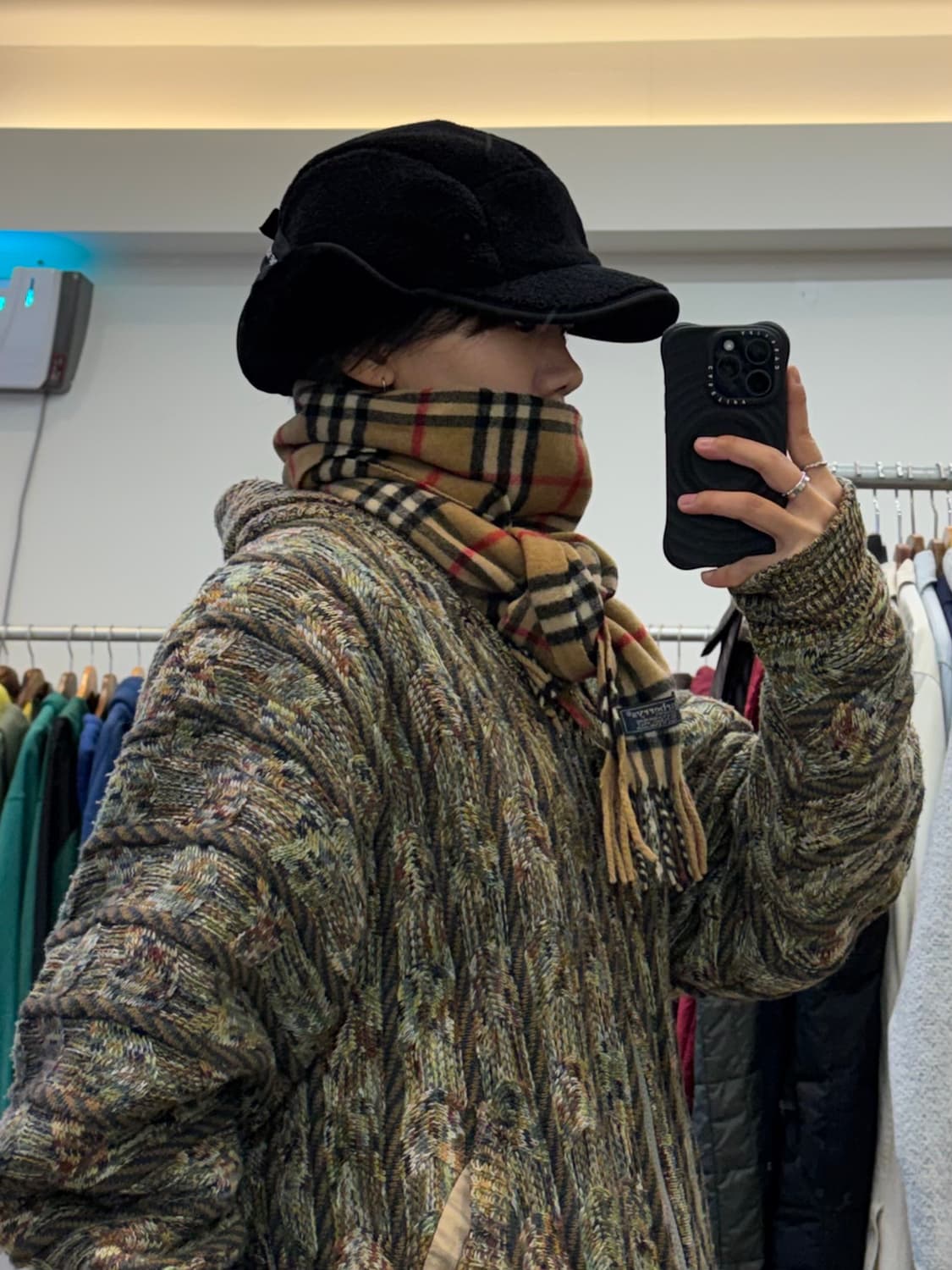 버버리 체크 머플러 상품이미지7