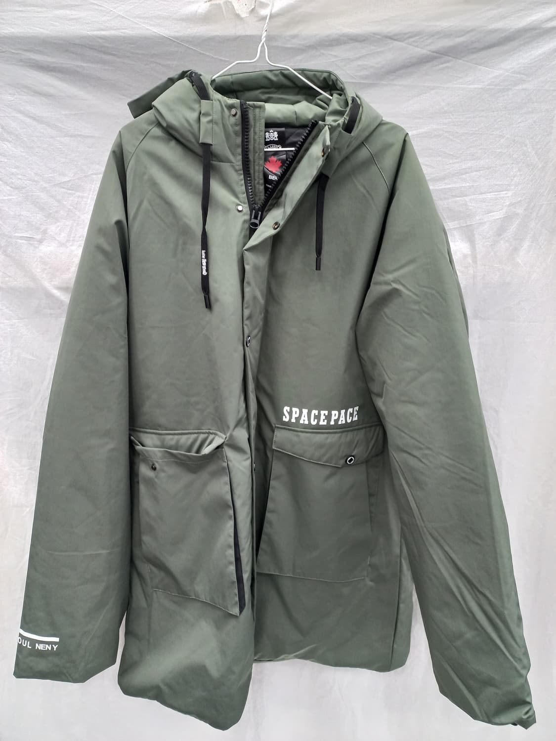 BENSE 카키색 남성 패딩 점퍼 100 상품이미지1