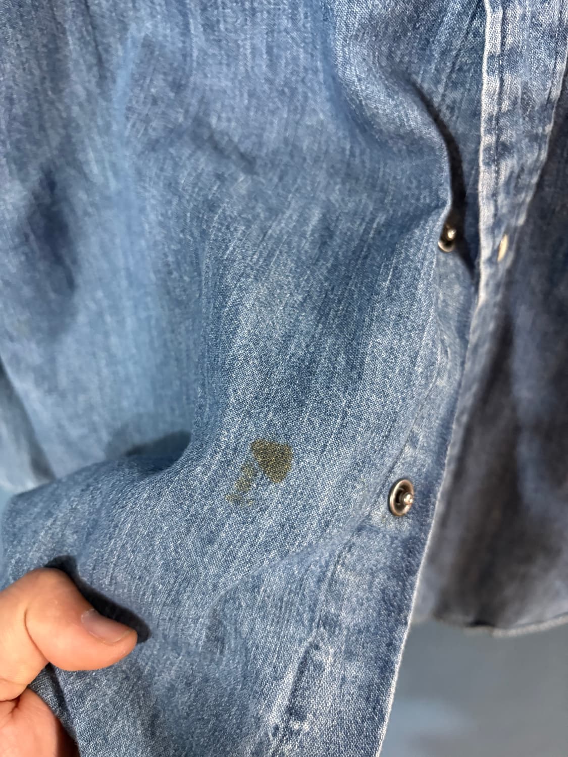 90‘s Polo Ralph Lauren Denim Western Shi 상품이미지7