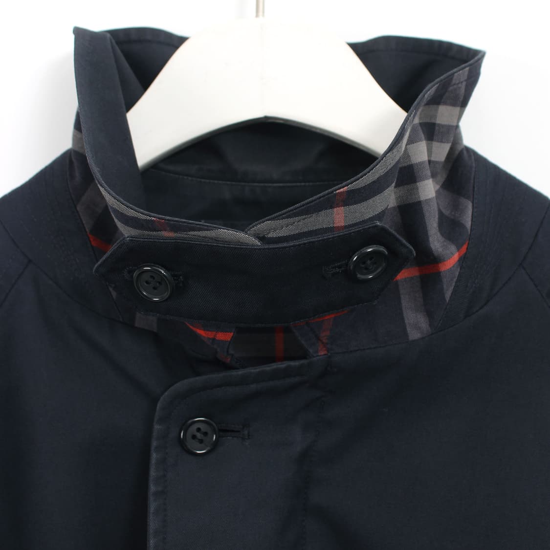 버버리 빈티지 네이비 코튼 자켓 상품이미지5