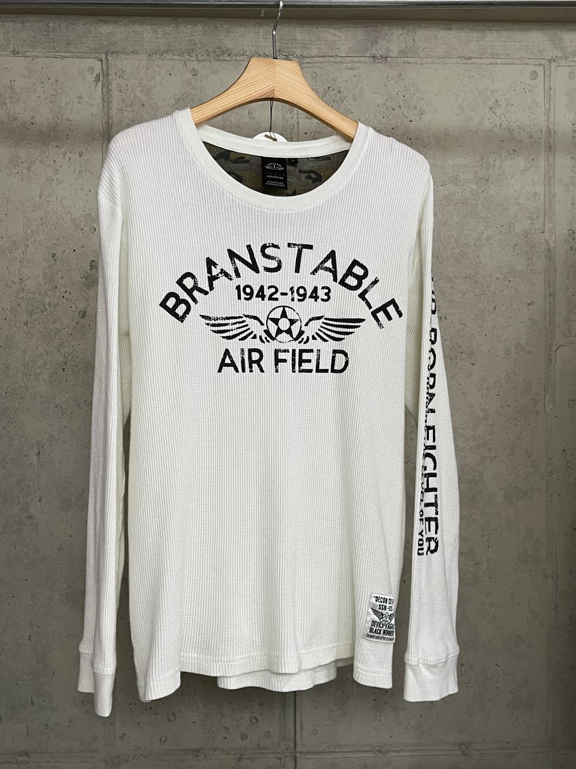 SMACK AIRFIELD WAFFLE T-SHIRT 상품이미지1