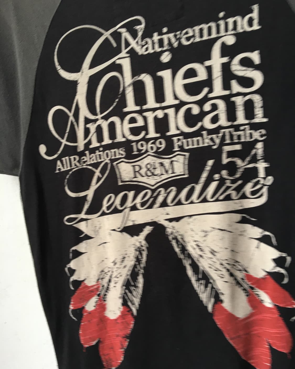 Indian point raglan t shirt 상품이미지4
