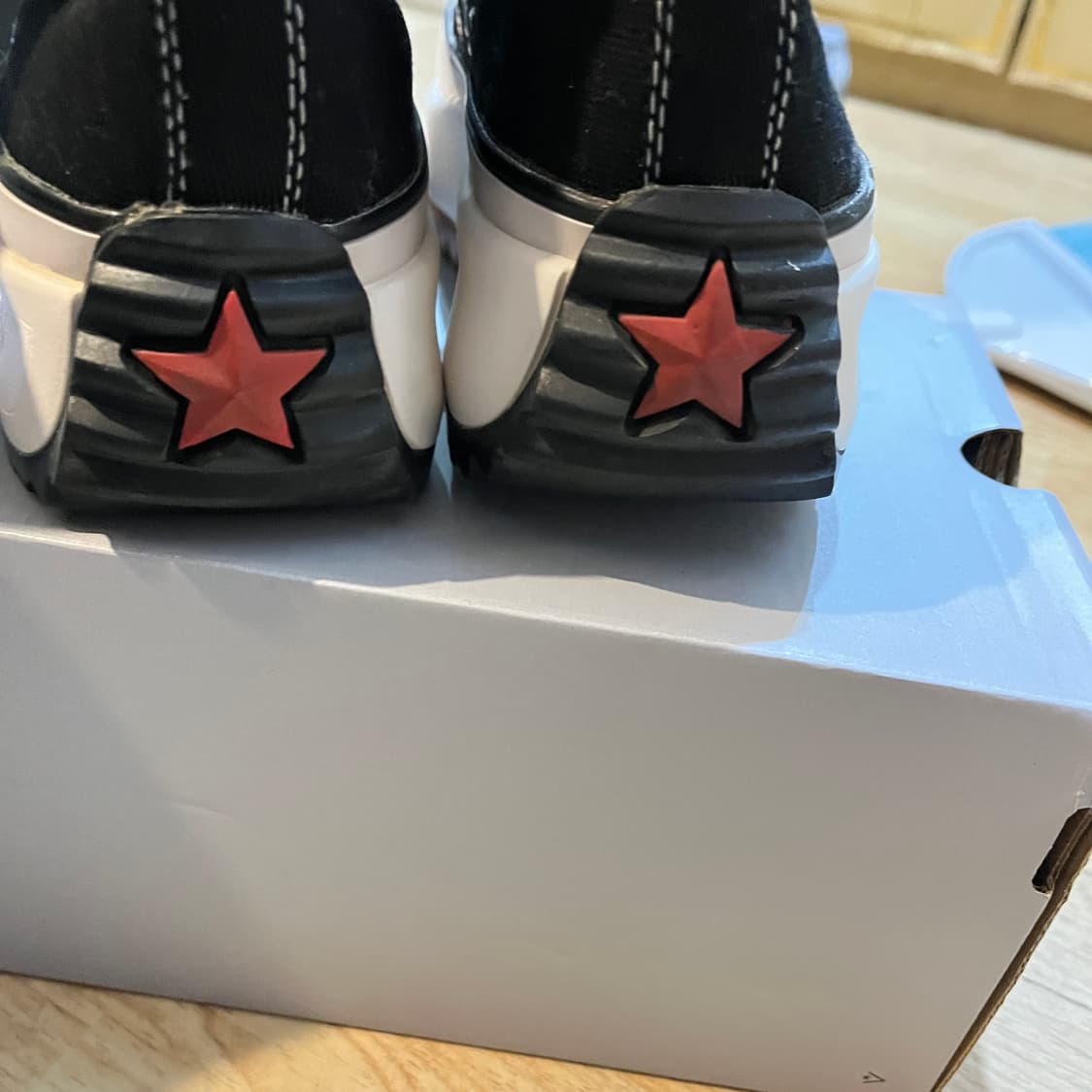 (250) 컨버스 X JW앤드슨 런스타 하이크 하이 블랙 상품이미지3