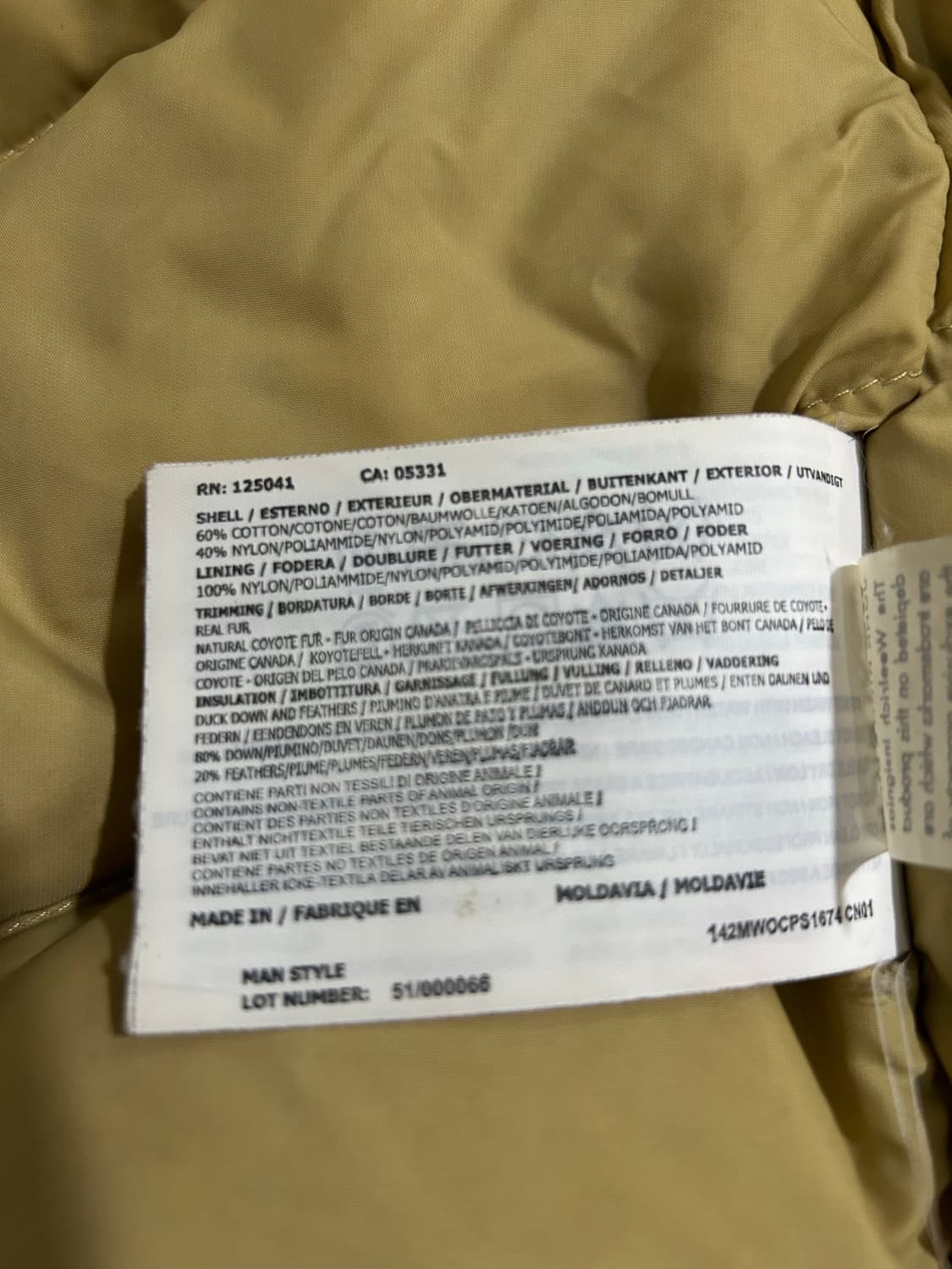 울리치 아크틱 파카 다운 패딩 상품이미지8