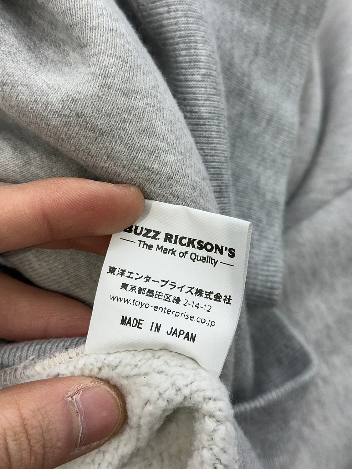 버즈릭슨 USMA 라이트 헤더 크루넥 스웨트 셔츠 상품이미지9