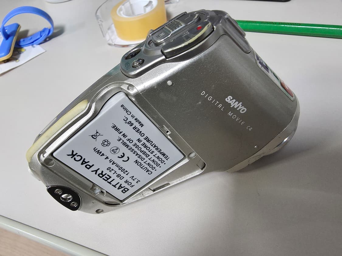 산요 작티 및 건타입 캠코더 (하자) 상품이미지6