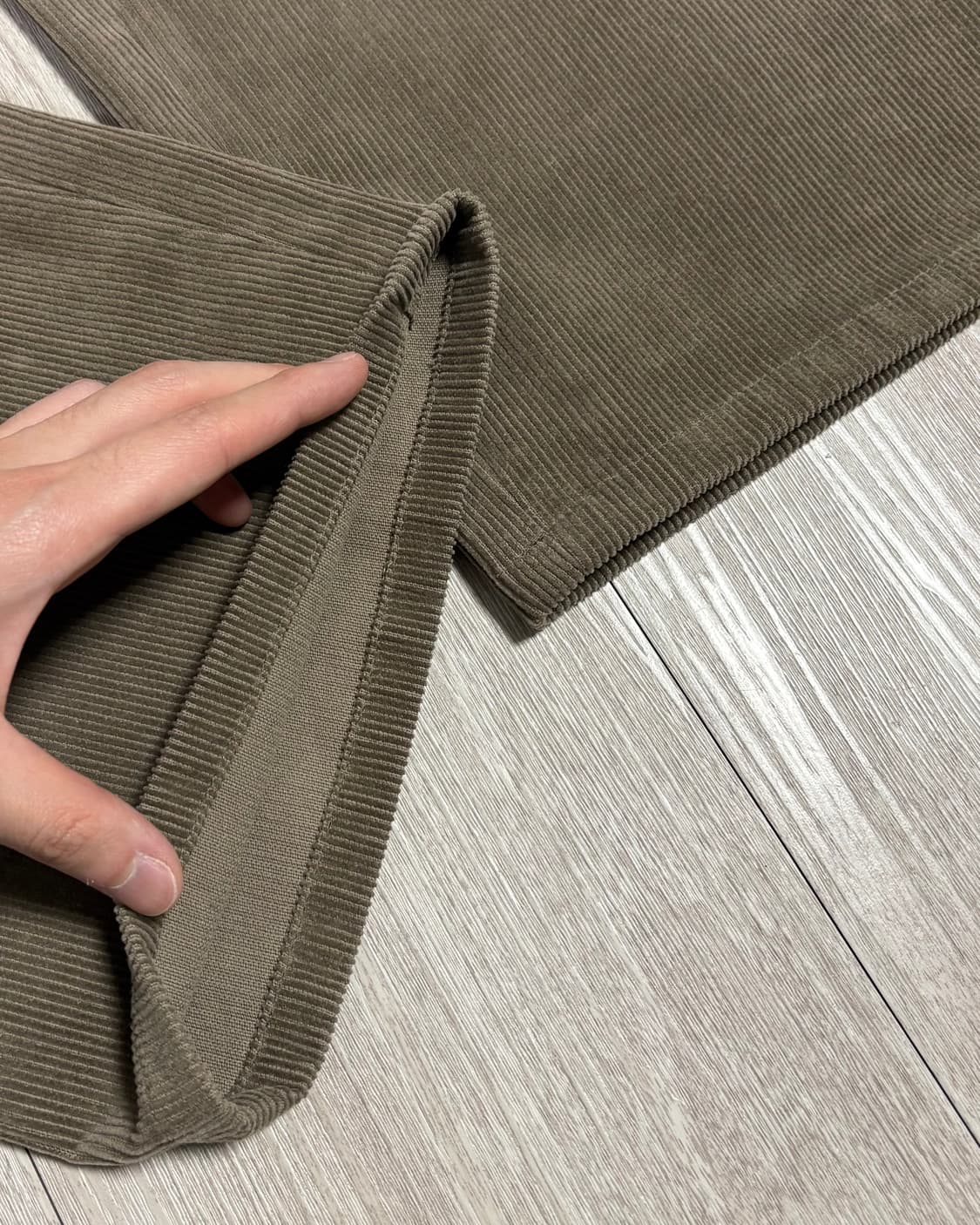 [1]블랭크룸 25FW 코듀로이 팬츠 우드베이지 상품이미지6