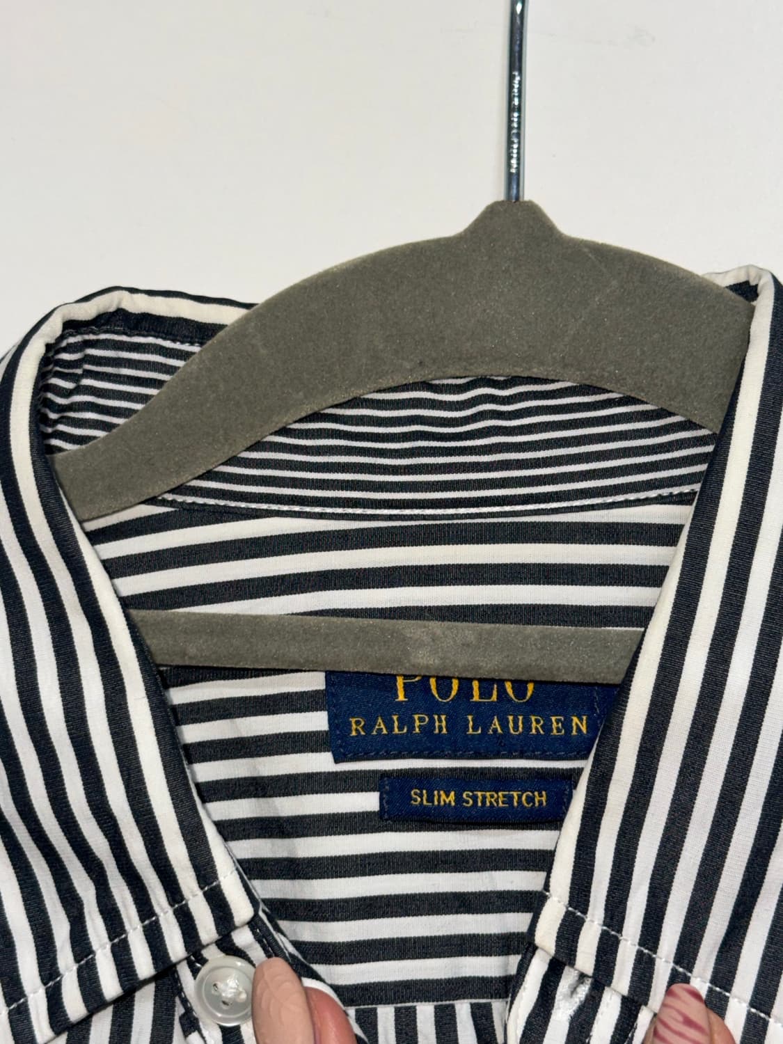 폴로 스트라이프 셔츠 슬림핏  상품이미지3
