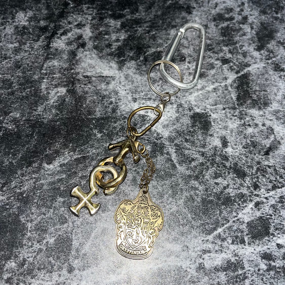 vintage gothic golden keyring 상품이미지4