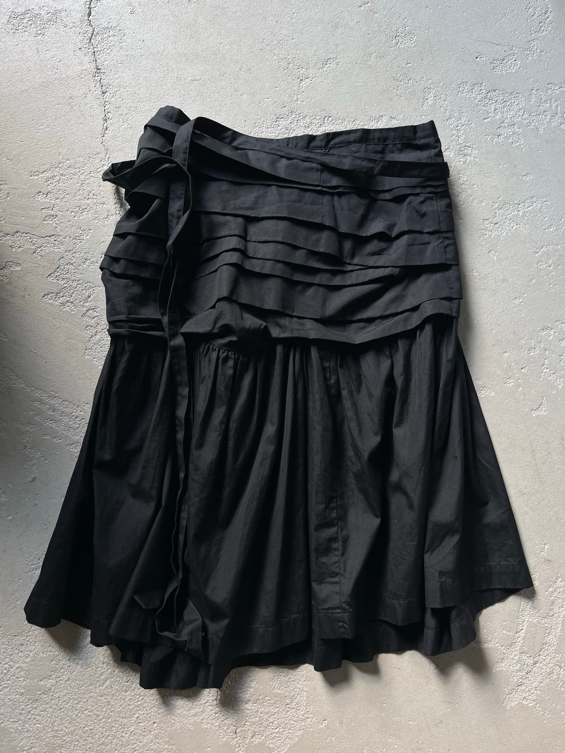 black wrap skirt 상품이미지6