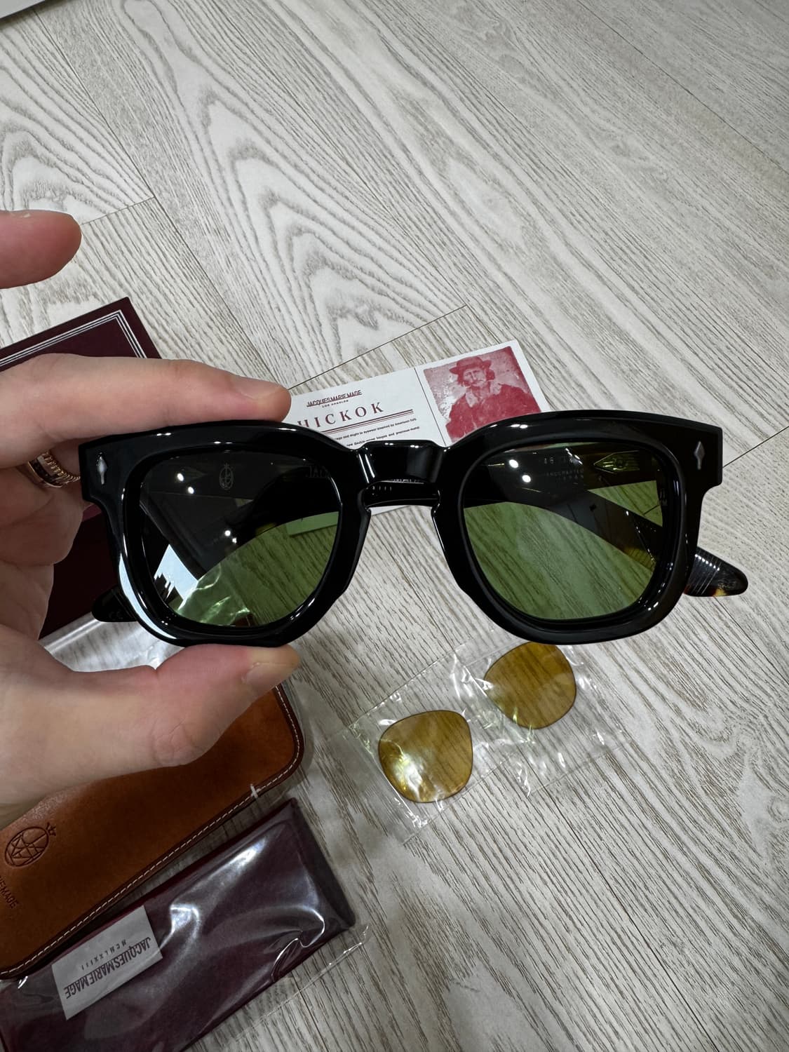 자크마리마지 히콕 Hickok 선글라스 + 여분 렌즈 상품이미지2