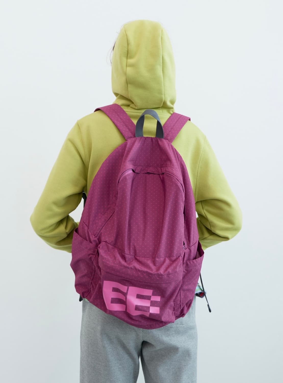 엔조블루스 도트베이직백팩(핑크) 상품이미지1