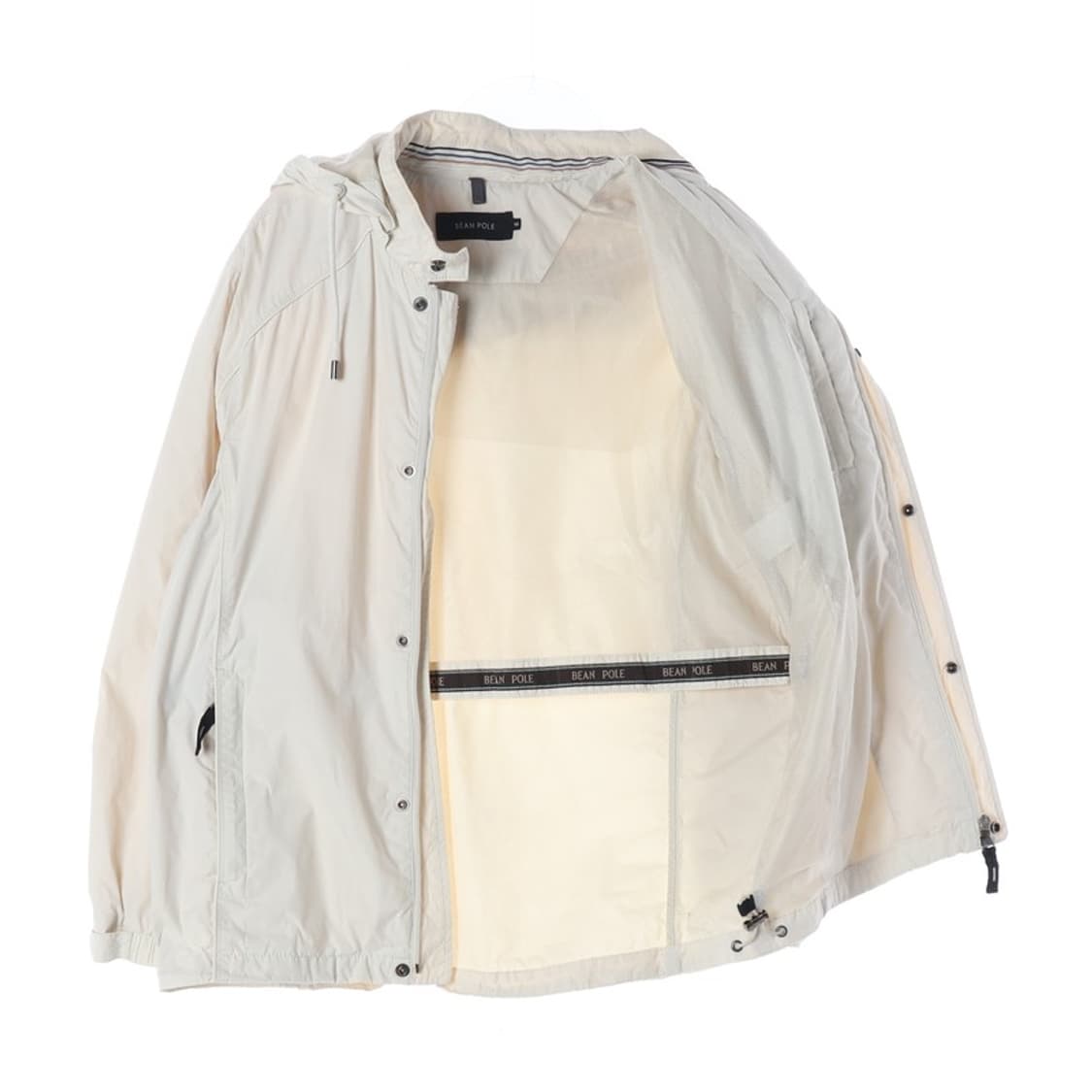 빈폴 베이지 후드 나일론 바람막이 자켓 L 상품이미지2