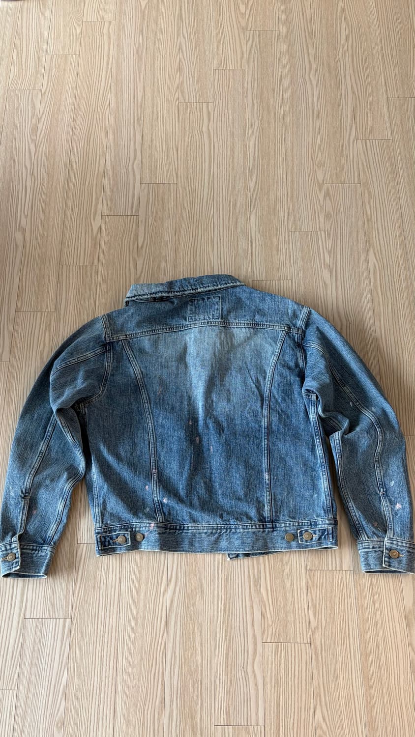 아트이프액츠 Painted Denim Trucker_Used Light  상품이미지2