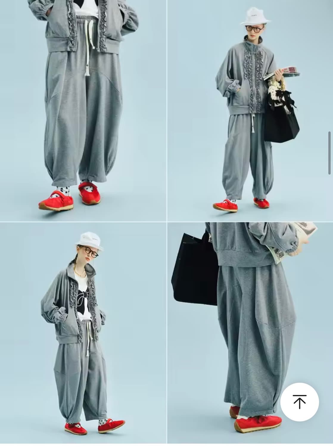 🌊벌룬 스웨트팬츠 (미착용) 상품이미지5