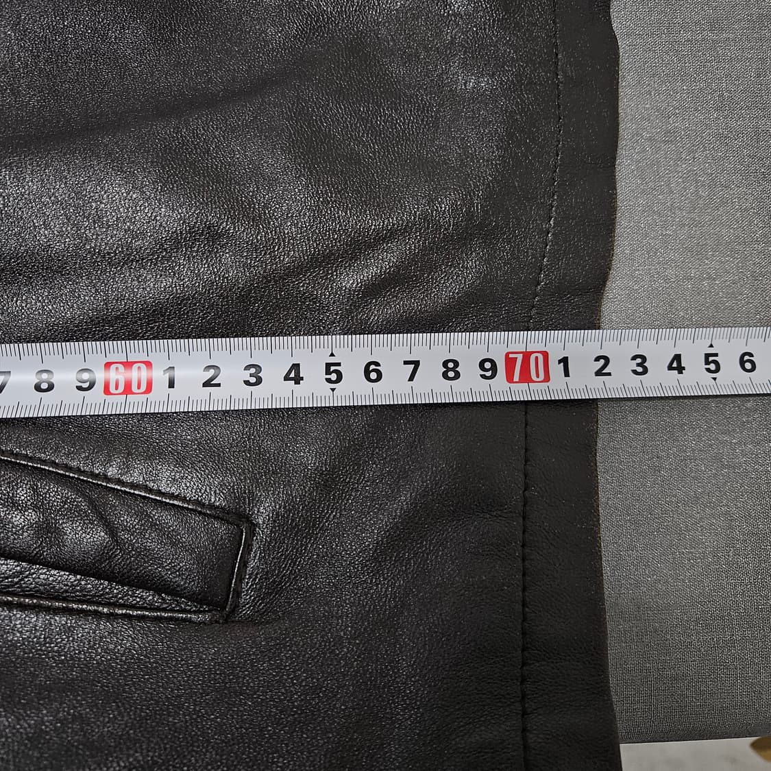 다크브라운 양가죽 자켓 100 상품이미지7