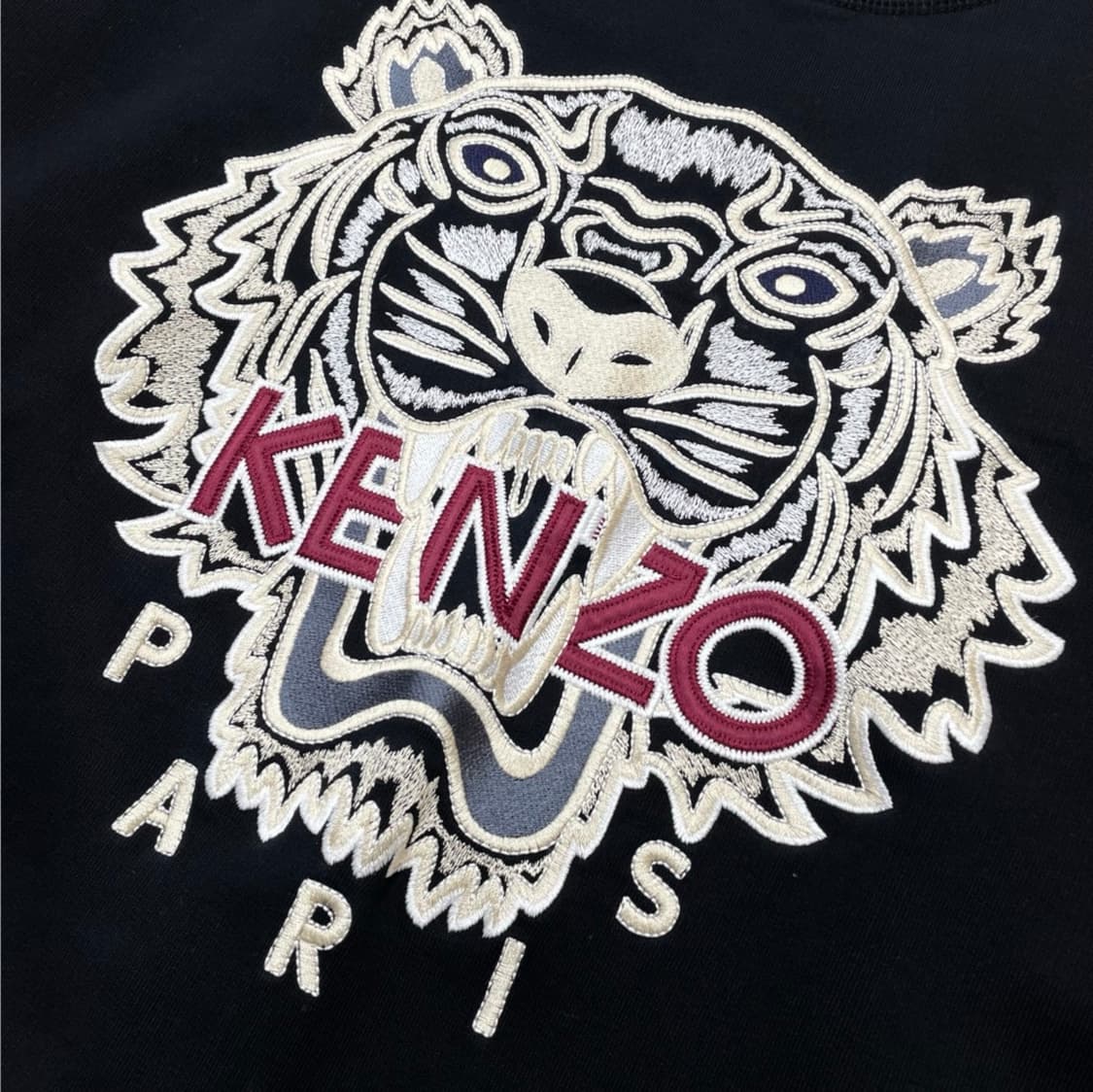겐조 Kenzo 블랙 타이거 자수 맨투맨 XL 상품이미지6