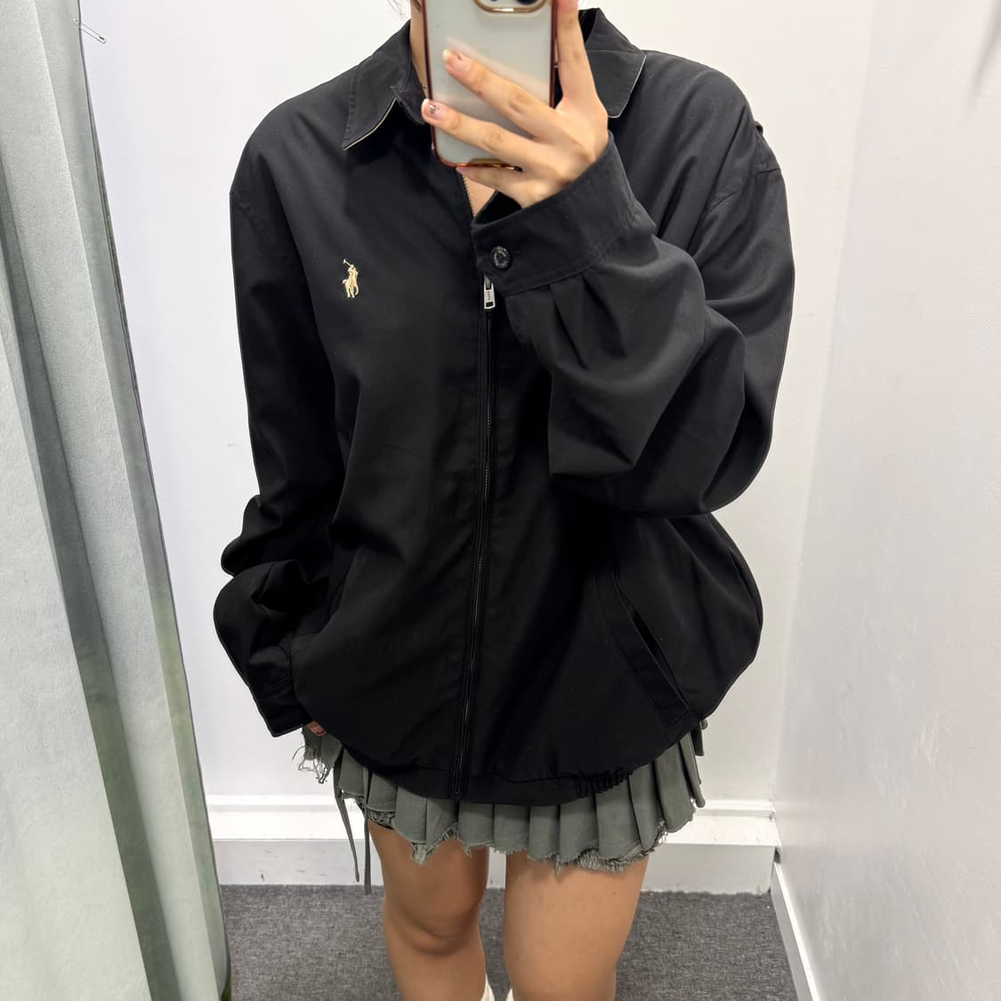 폴로 블랙 블루종 상품이미지4