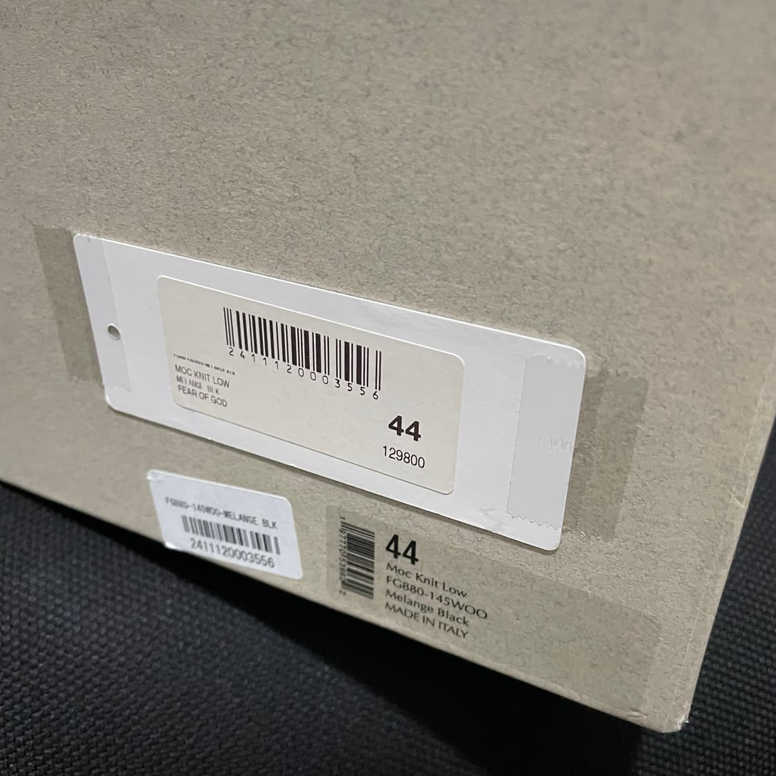 피어오브갓/ 모크 니트 울 슬립온/ 44(43) 상품이미지9
