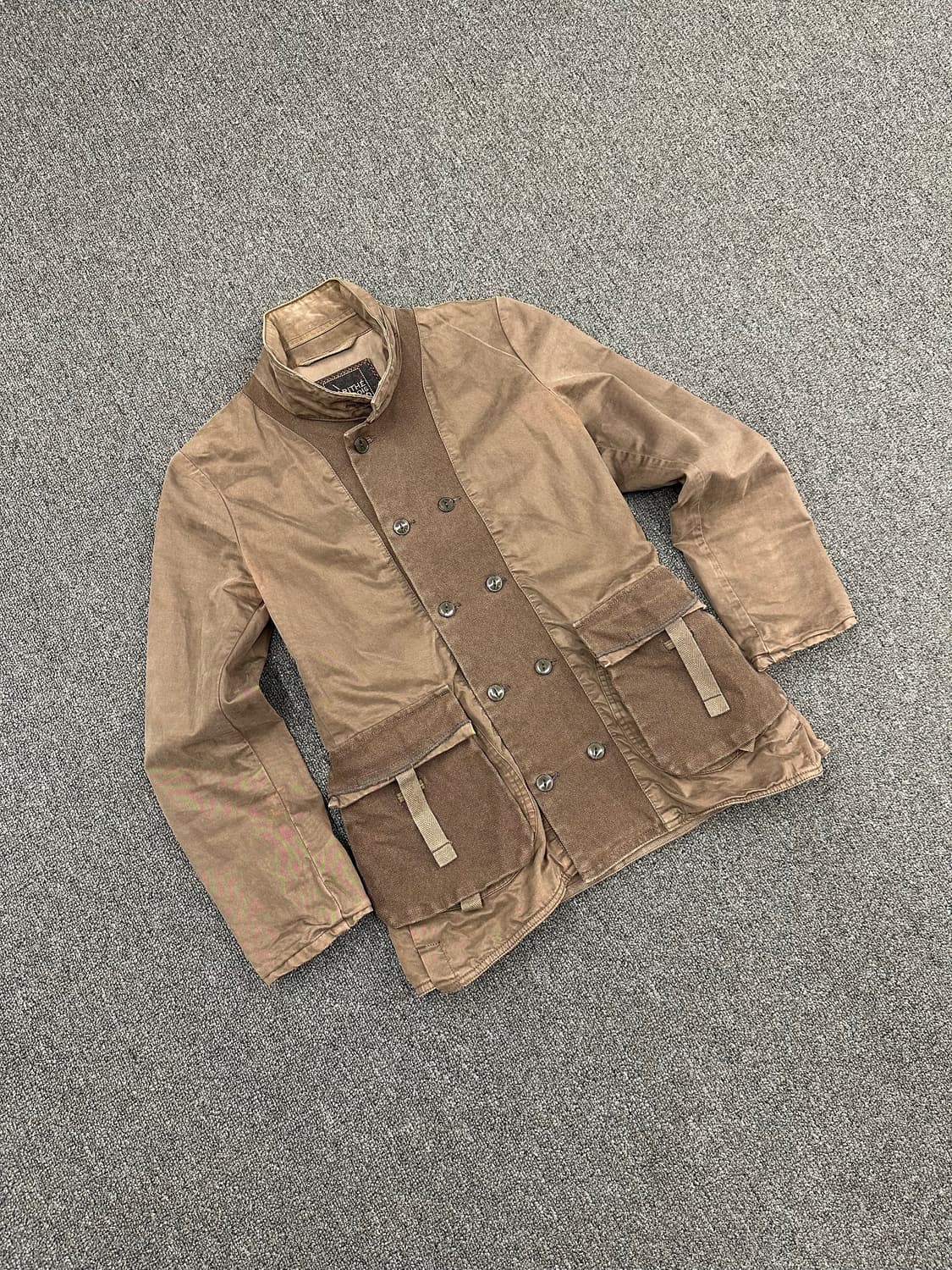 90’s 마리떼 프랑소와 저버 빈티지 레이어드 야상 트렌치코트 상품이미지7