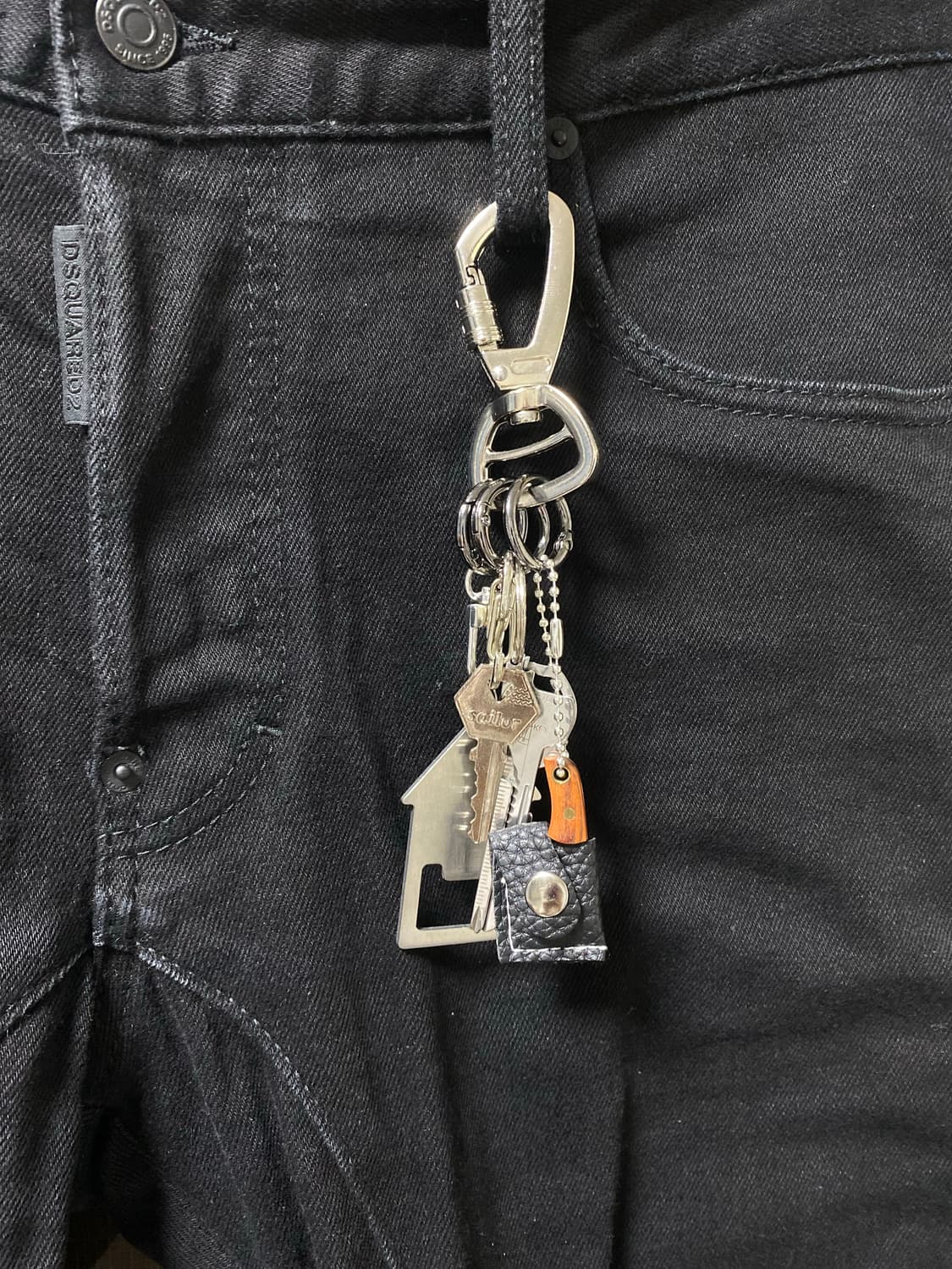 빈티지 메탈 EDC 키링 상품이미지3