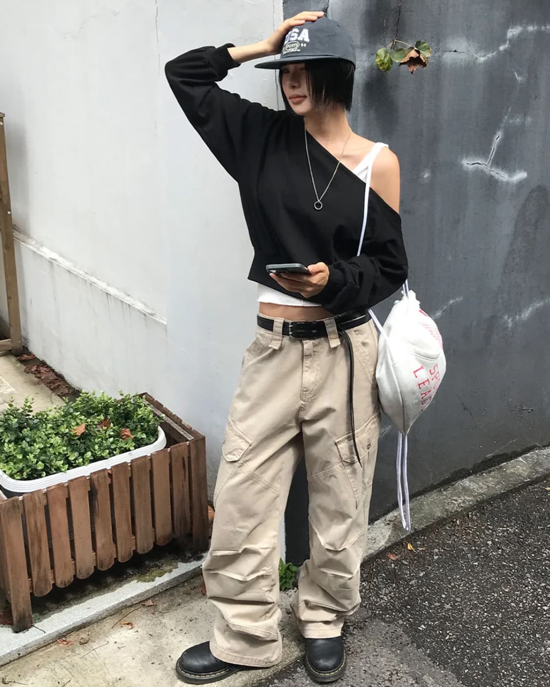 와이드 카고 팬츠 상품이미지2