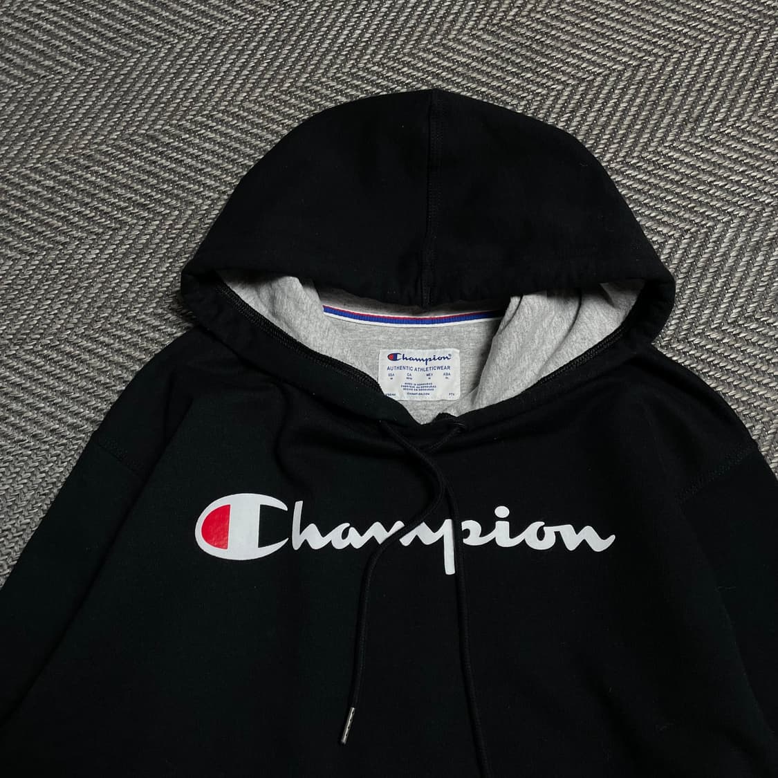 챔피온 스펠아웃 박시핏 빅로고 후드 티셔츠o 5115 상품이미지4