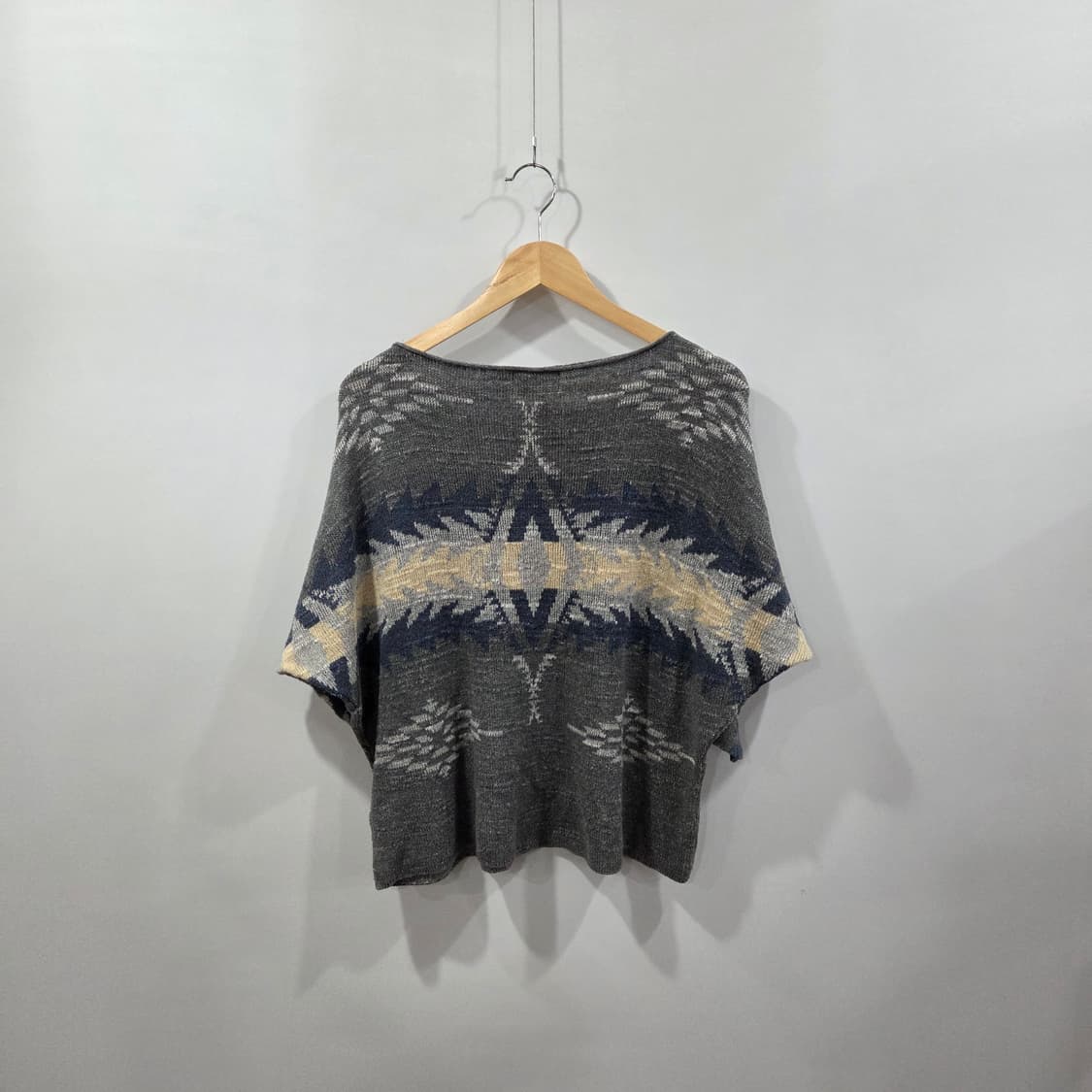 데님앤서플라이 보트넥 가오리 니트 S 상품이미지3