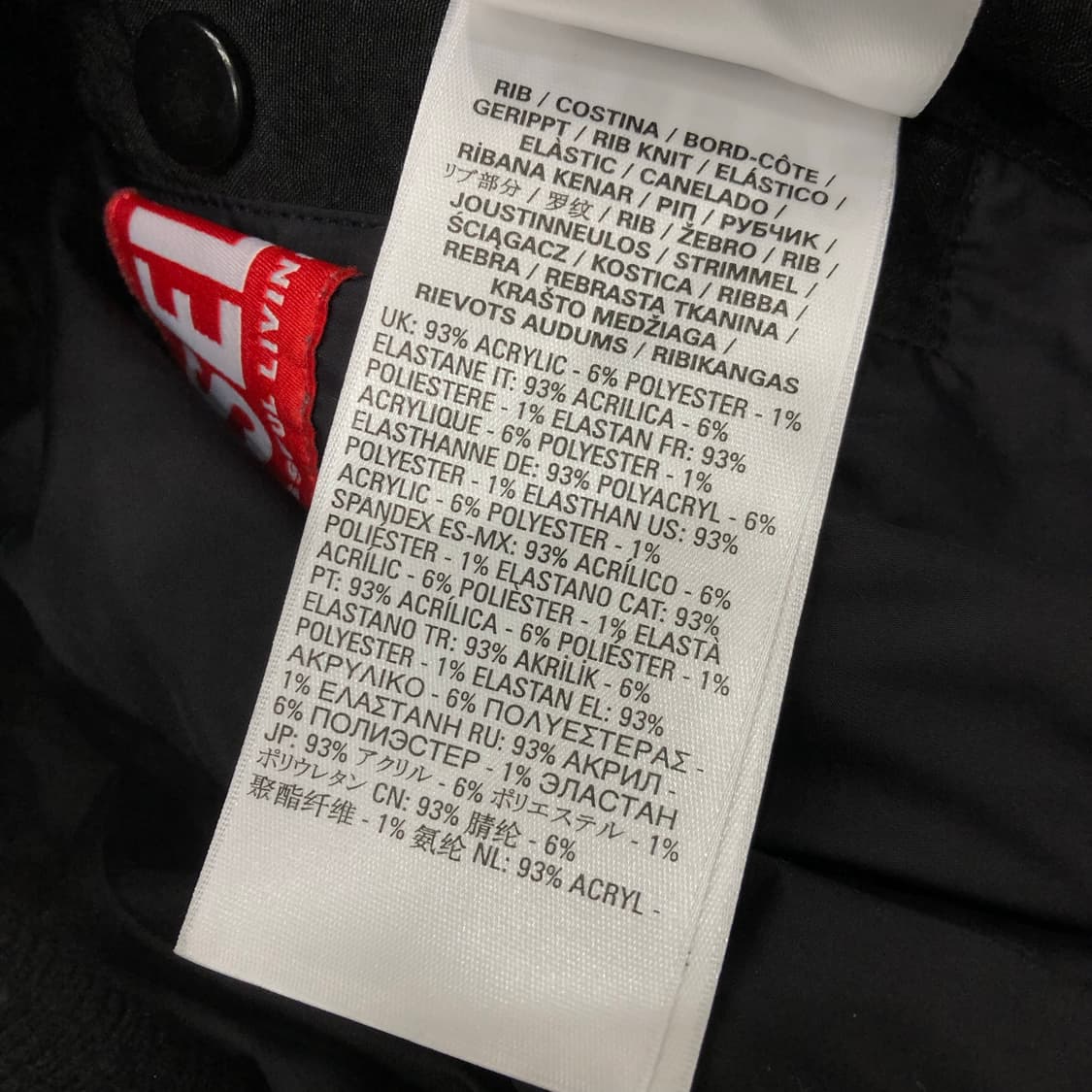 디젤 맥시 포켓 투웨이 봄버 자켓 상품이미지9