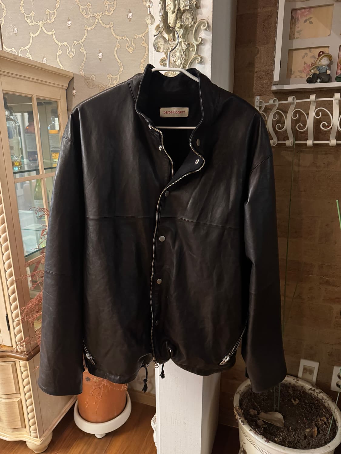 바벨 오브젝트 26SS UL 레더 자켓 익스클루시브 상품이미지3