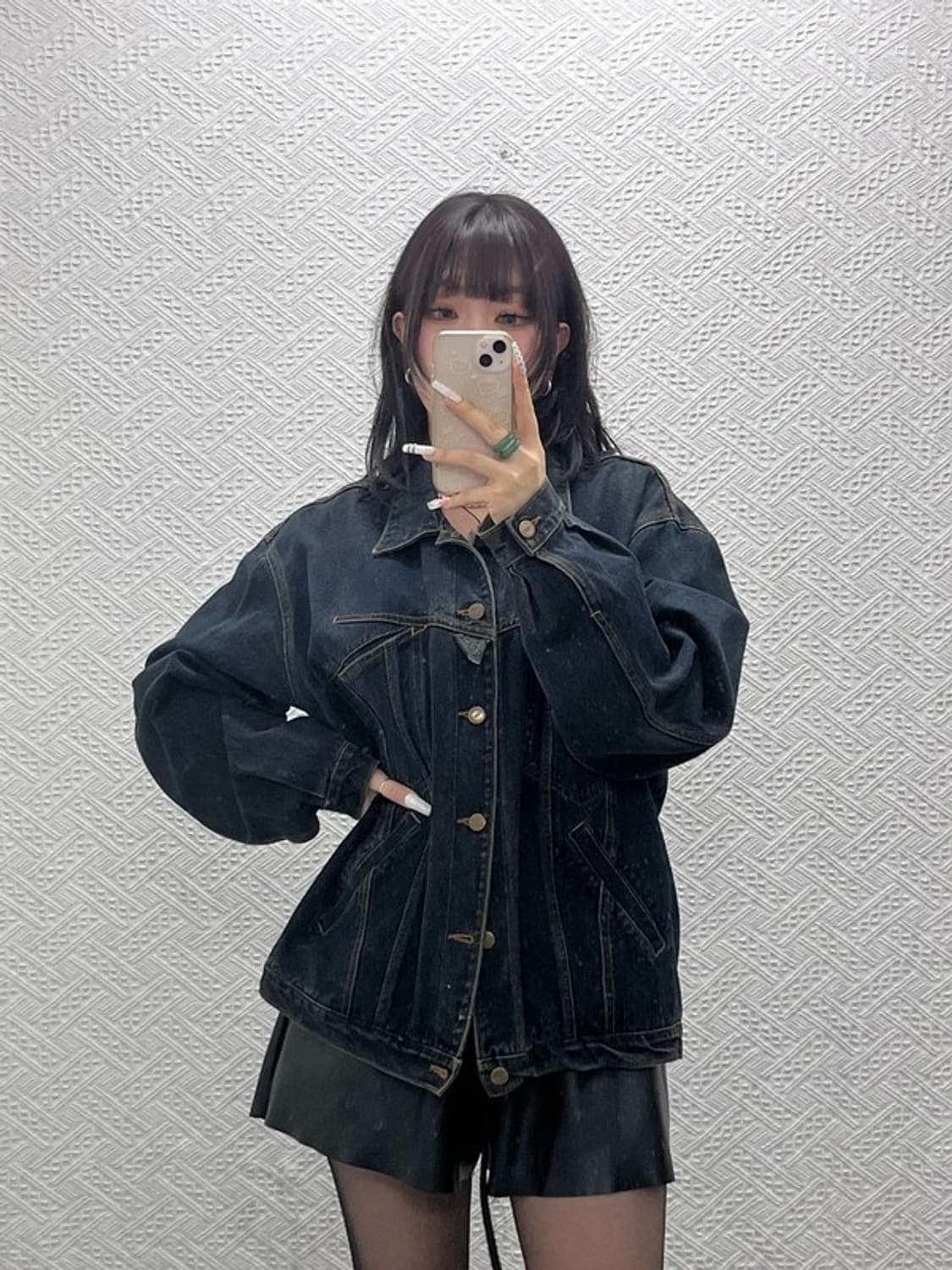 마리떼 프랑소와 저버 빈티지 캐주얼 펑크 데님자켓 105 C11022 상품이미지2