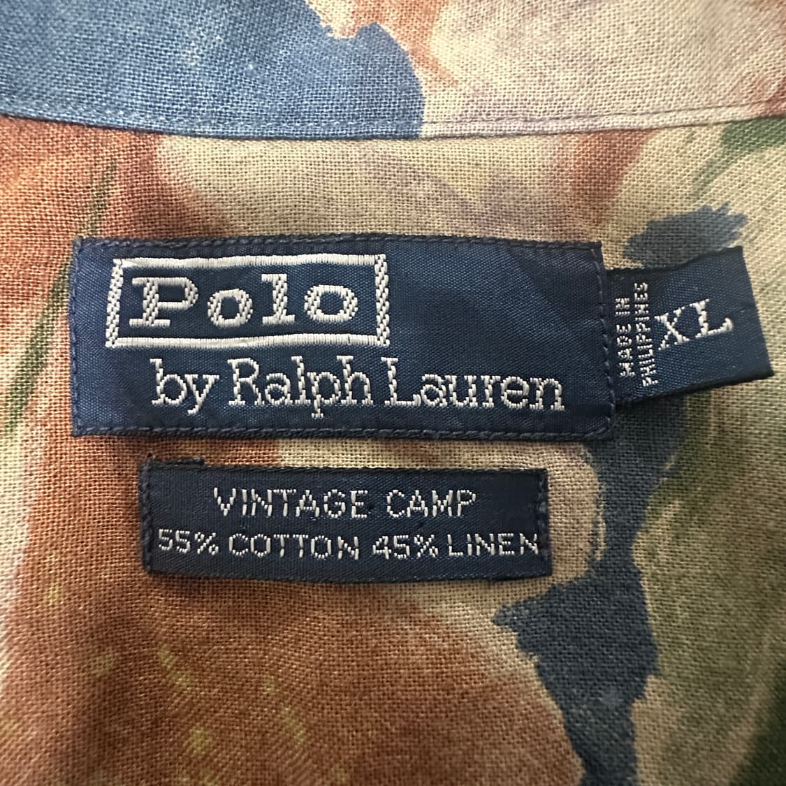 POLO RALPH LAUREN vintage camp shirt 상품이미지4