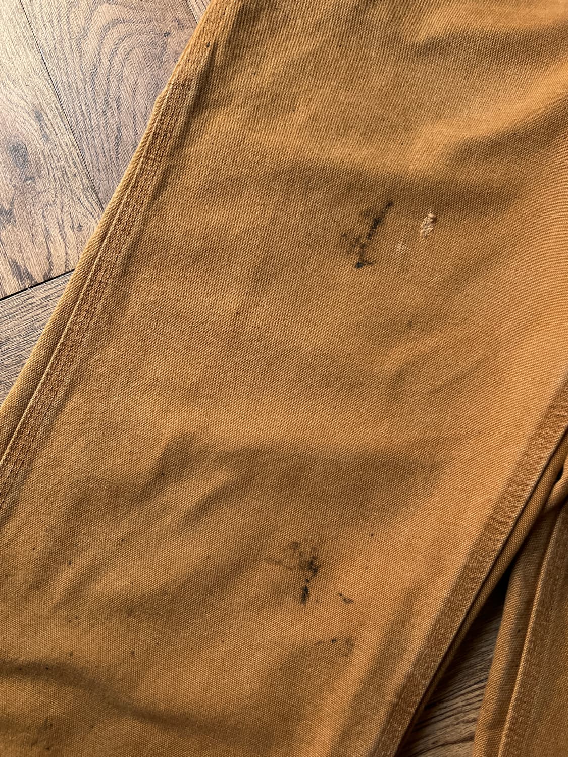 [36]칼하트 USA 브라운 싱글니 페인팅 워크팬츠 상품이미지6