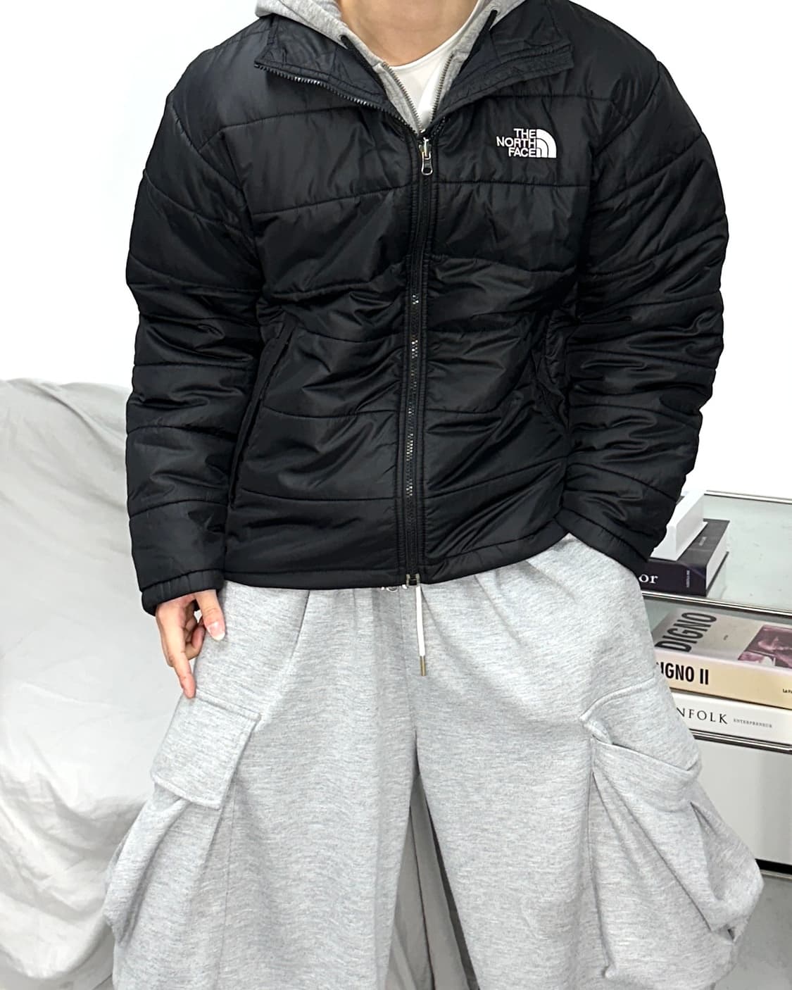 노스페이스 경량 패디드 자켓 L 상품이미지2