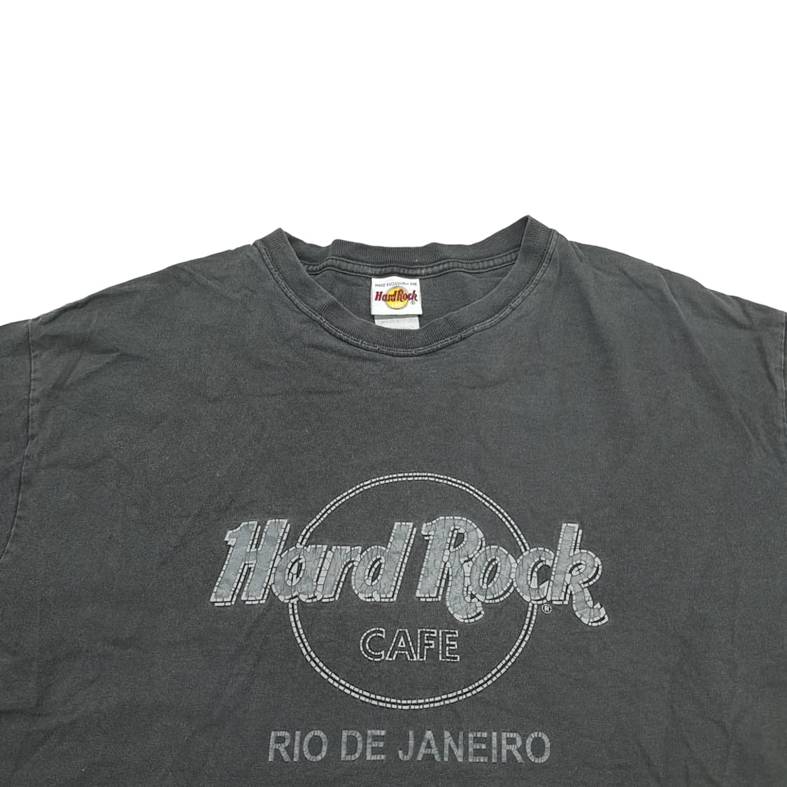 Co737 L 하드락 카페 RIO DE JANEIRO 블랙 반팔 티셔츠 상품이미지2