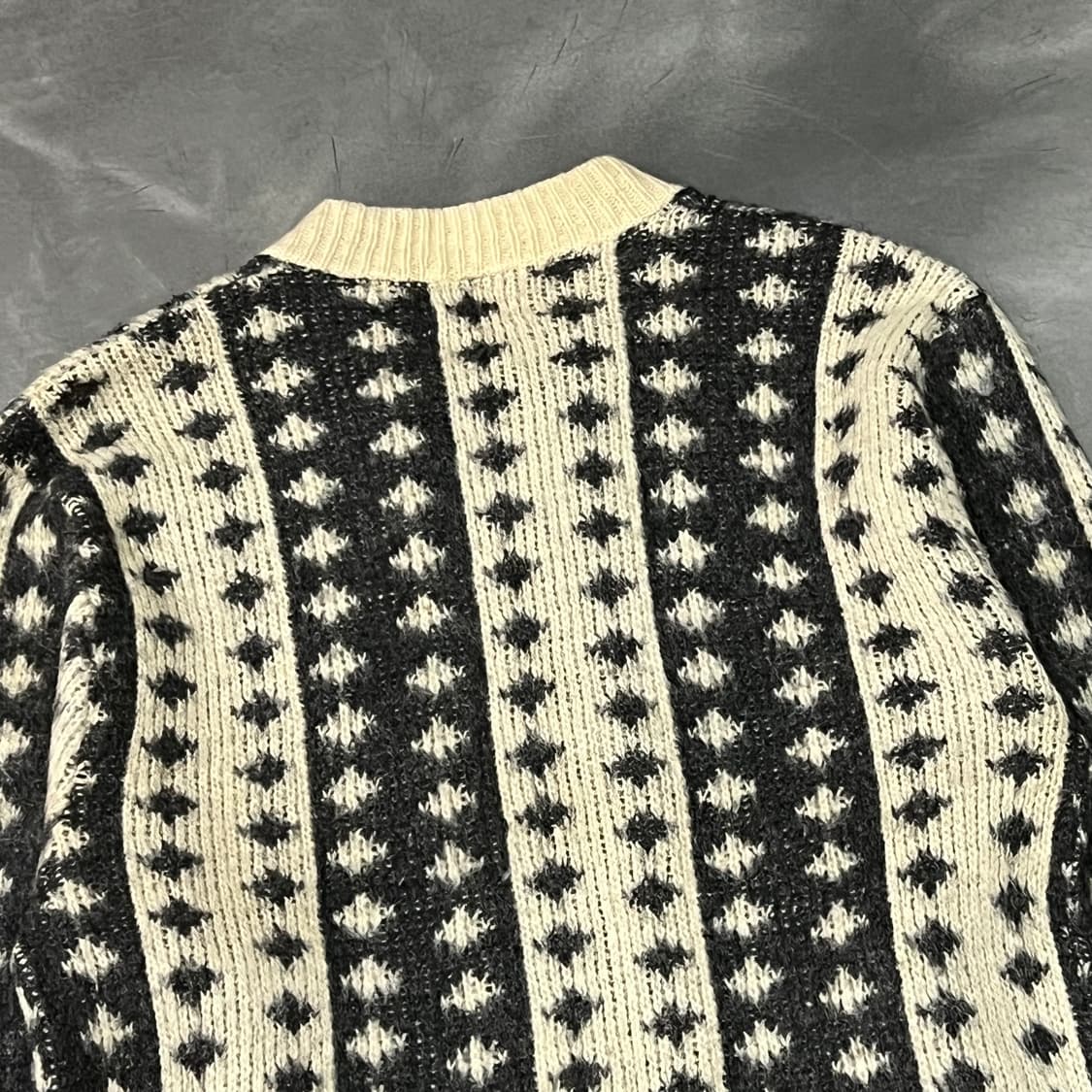  시어스 울 모헤어 니트 집업 y15739 상품이미지4