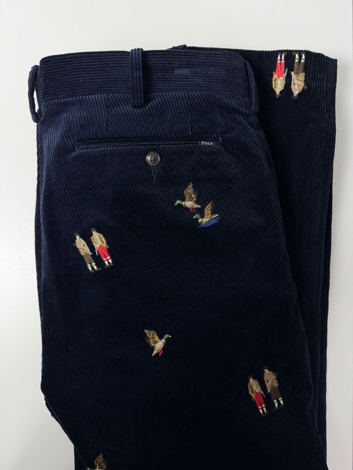 폴로 랄프로렌 헌팅 자수 코듀로이 팬츠  상품이미지1