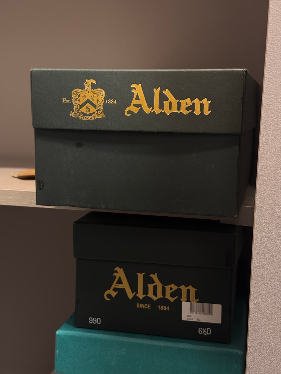 알든 990 코도반 6.5d 버건디 상품이미지7